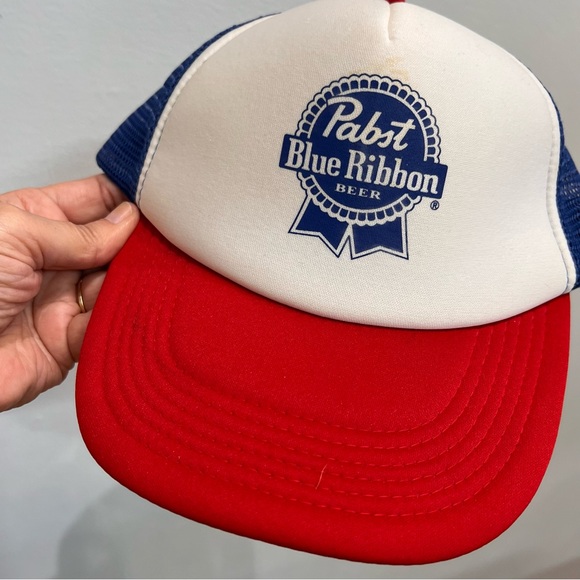 Pabst Blue Ribbon Trucker hat - Picture 6 of 7